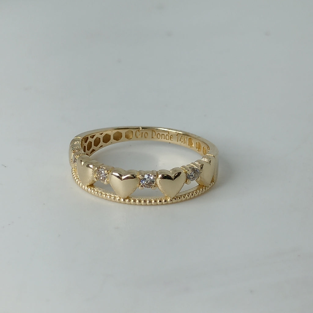 ANILLOS DAMA ORO 14K 2.1 (NUEVO)
