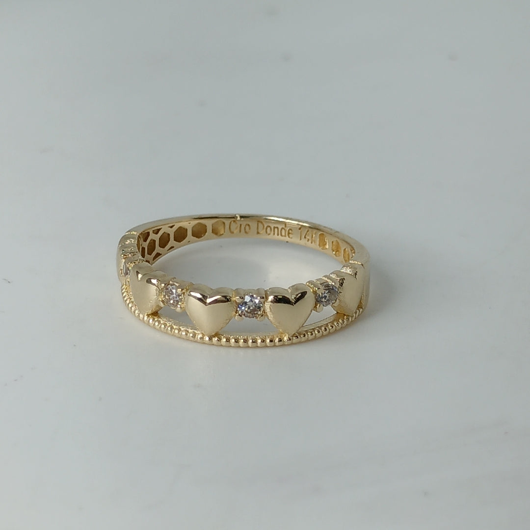 ANILLOS DAMA ORO 14K 2.1 (NUEVO)