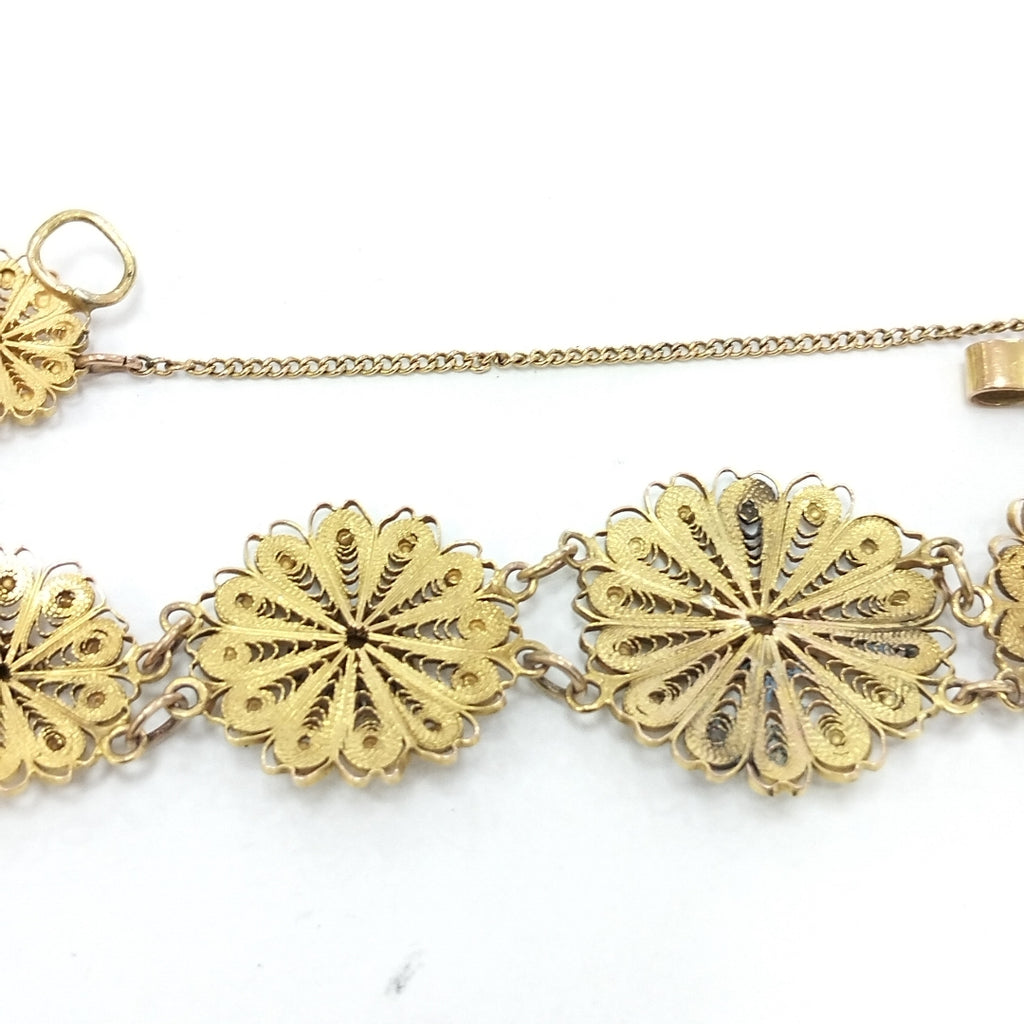 K1 10,70 GRMS 14 K ESPECIFICACIONES COMPLEMENTARIAS PULSERA TEJIDO ESPECIAL (SEMINUEVO)