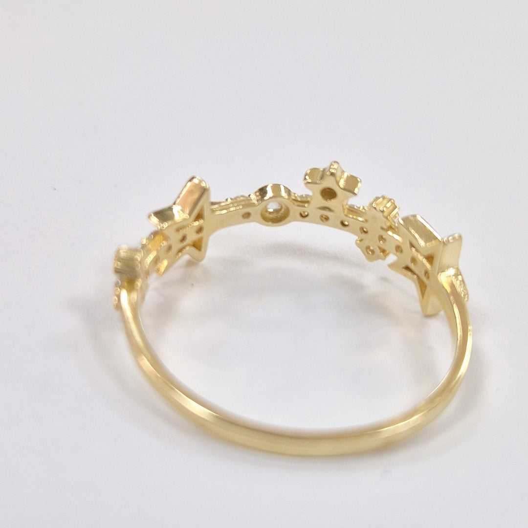 ANILLOS DAMA ORO 14K 1.5 (NUEVO)