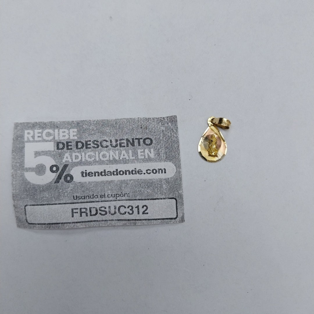 MEDALLA PERSONAL ORO 10 K 0.6 GRMS (SEMINUEVO)