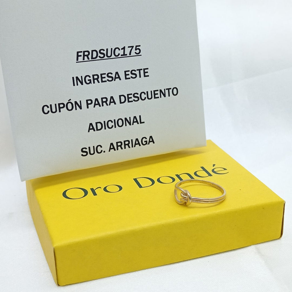 ANILLOS DAMA ORO 14K 1.3 (NUEVO)