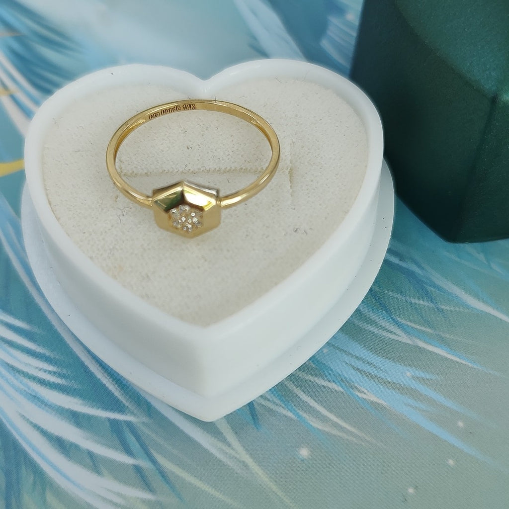 ANILLOS DAMA ORO 14K 1.1 (NUEVO)
