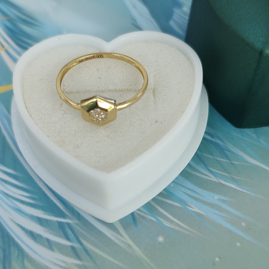 ANILLOS DAMA ORO 14K 1.1 (NUEVO)