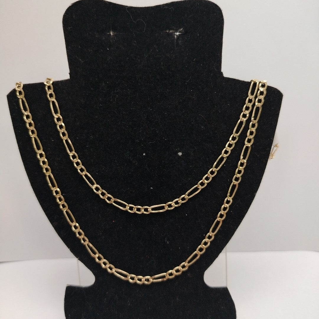 CADENA 3 X 1 5.91GR 50 CM 14K (NUEVO)