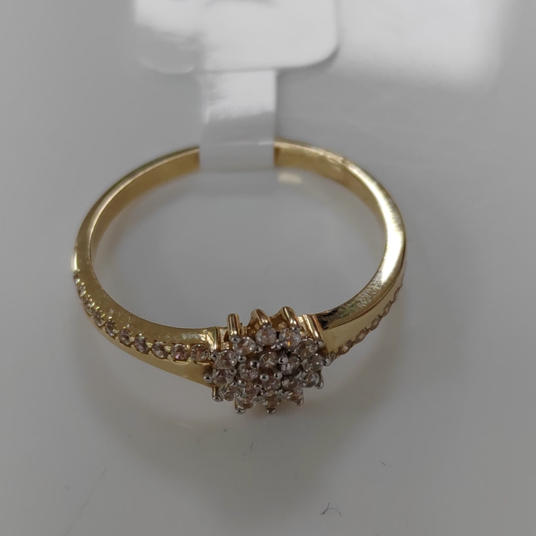 ANILLOS DAMA ORO 14K 2 (NUEVO)