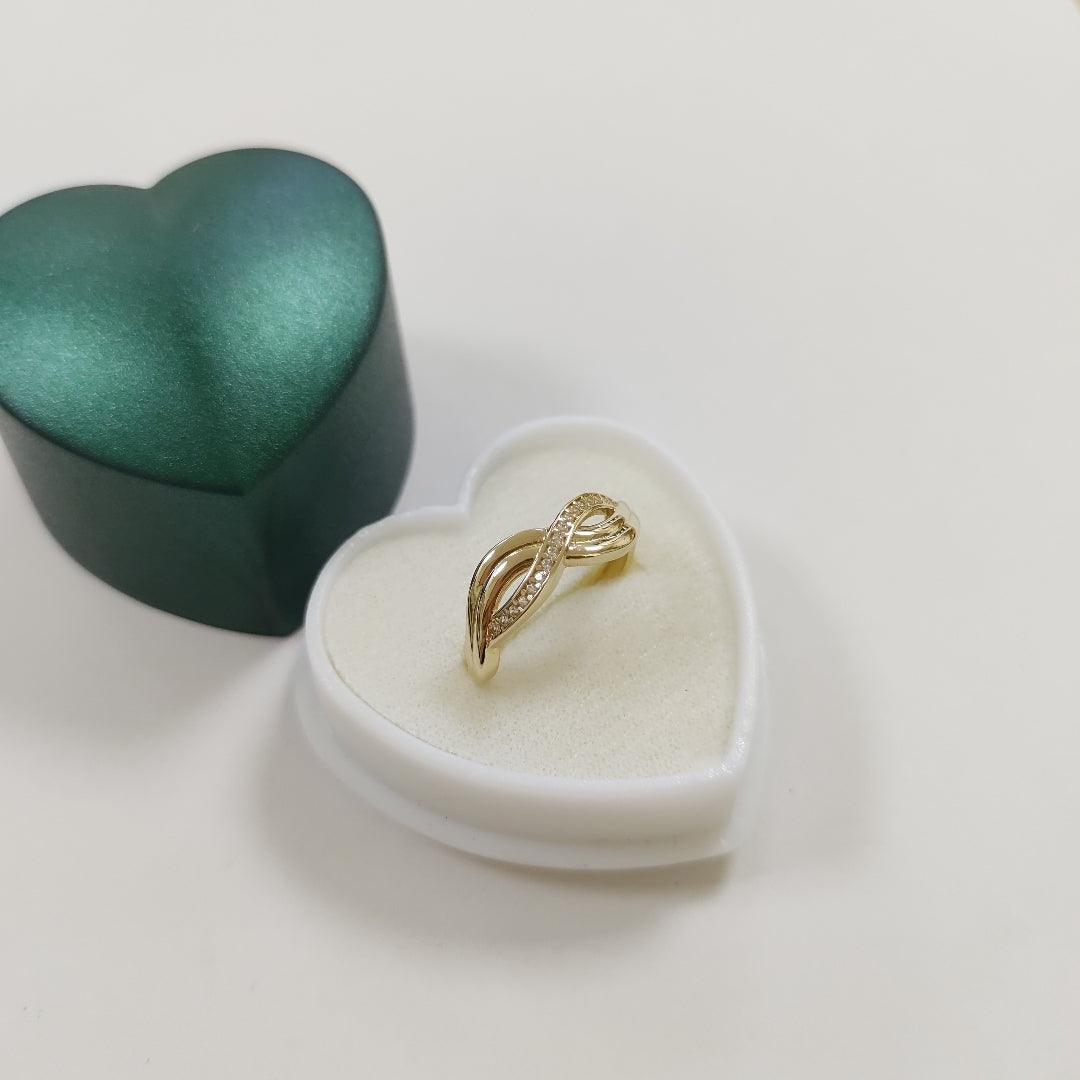ANILLOS DAMA ORO 14K 2 (NUEVO)