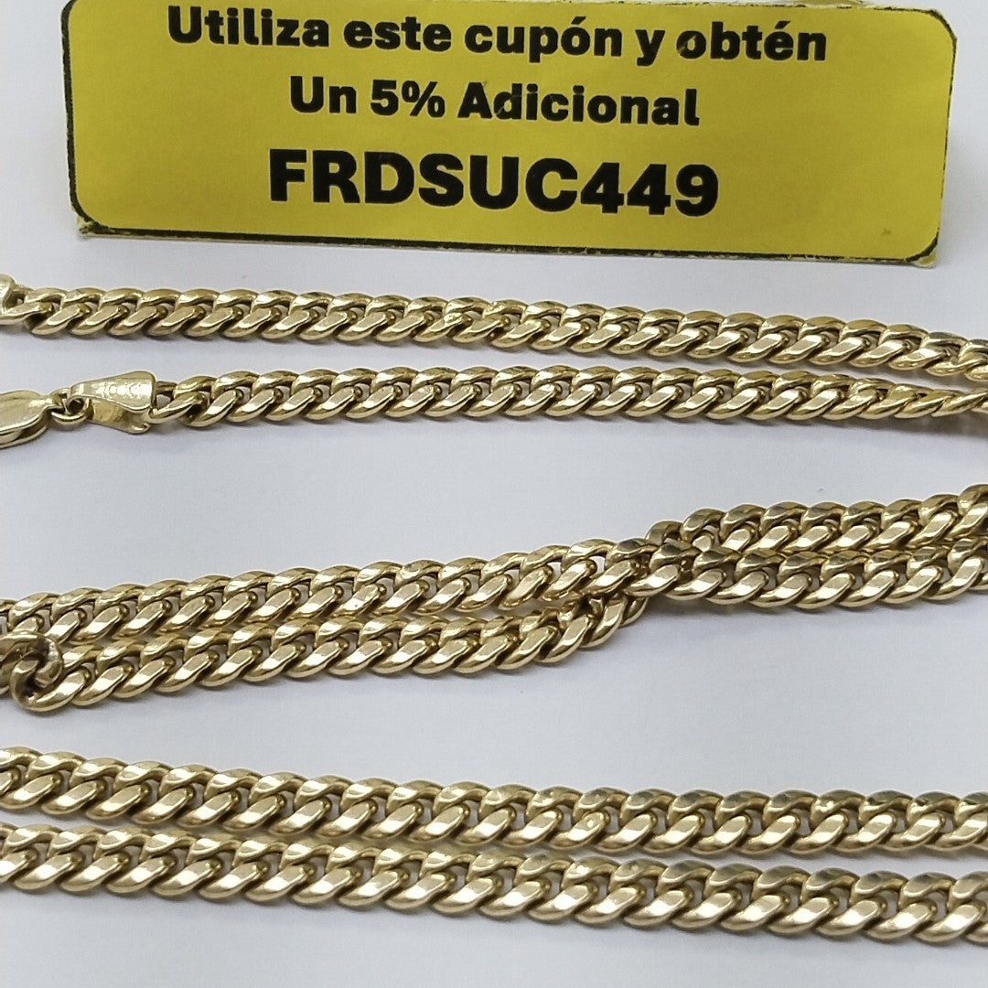 CADENA ORO 10 K 11.7 GRMS (SEMINUEVO)