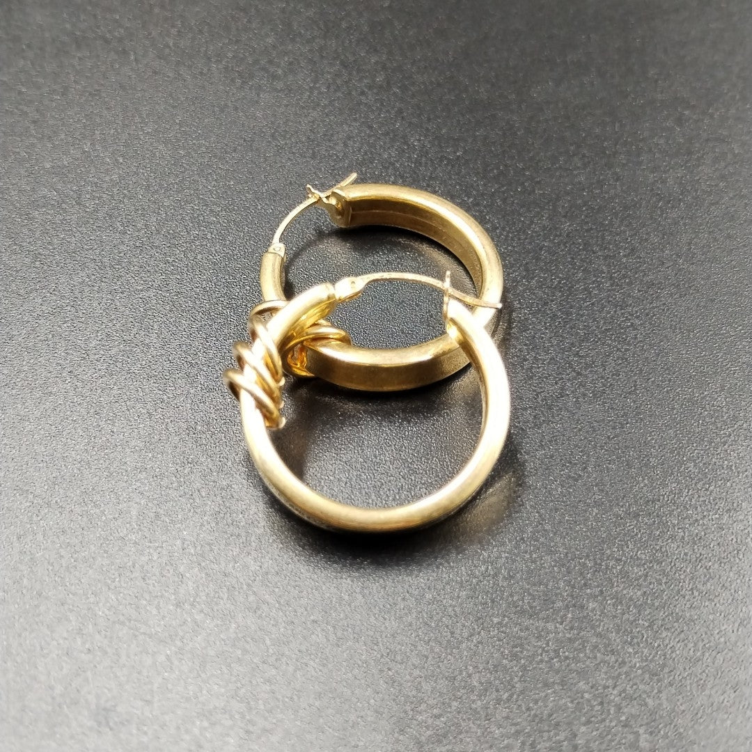 ARRACADAS PAR ORO 14 K 7,70 GRMS (SEMINUEVO)