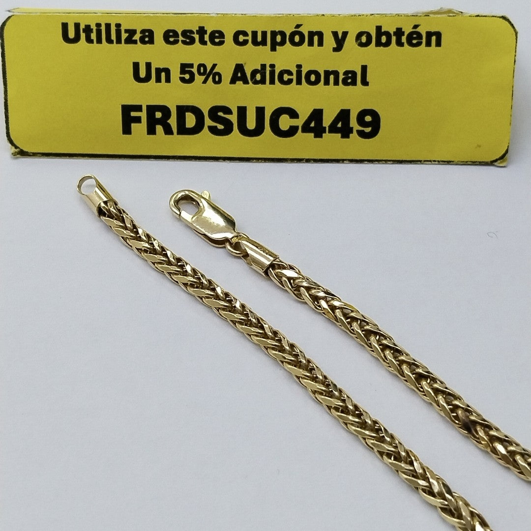 CADENA ORO 14 K 7.9 GRMS (SEMINUEVO)