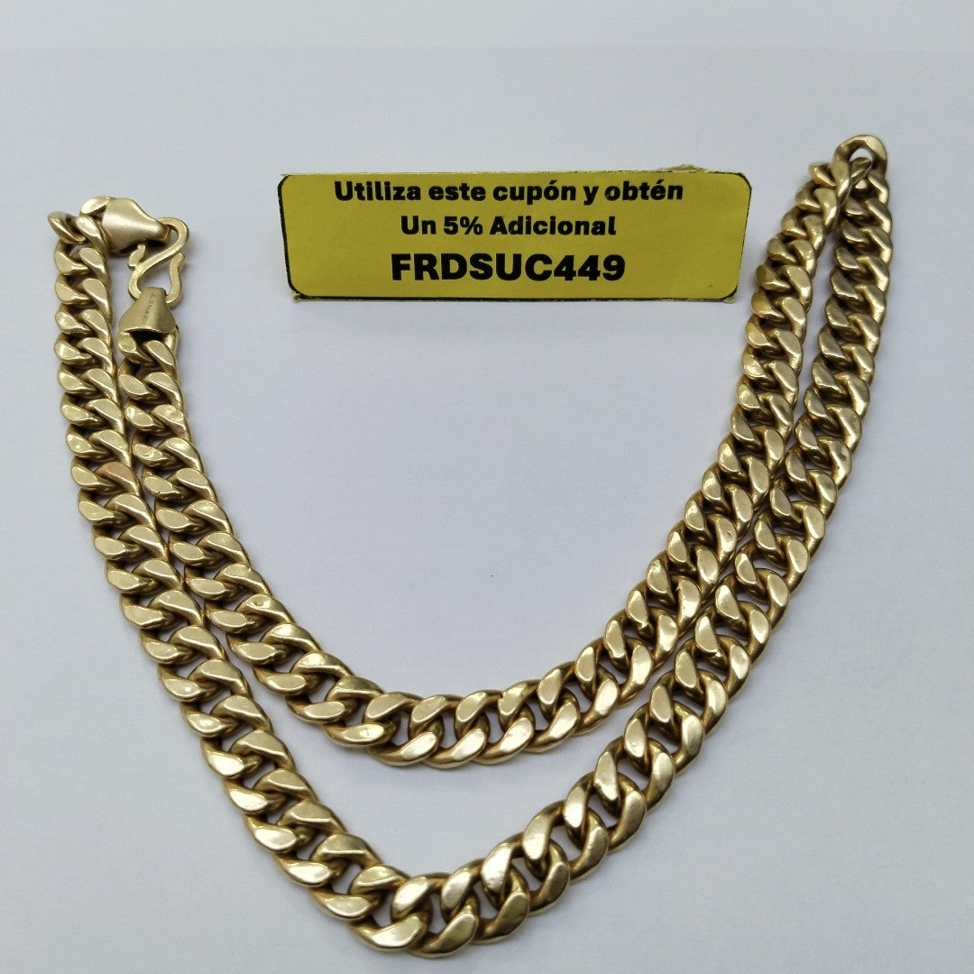 CADENA ORO 21 K 38.7 GRMS (SEMINUEVO)