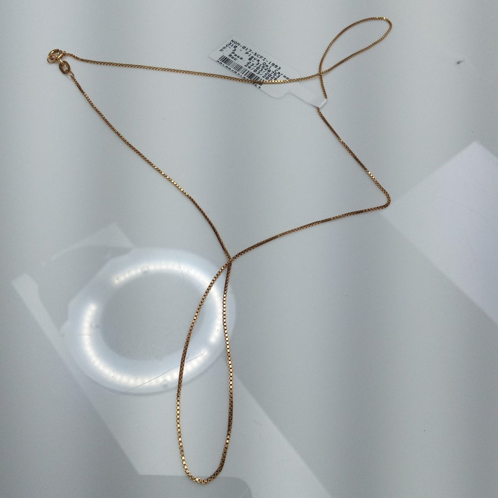 CADENA ORO 14 K 2.5 GRMS (SEMINUEVO)
