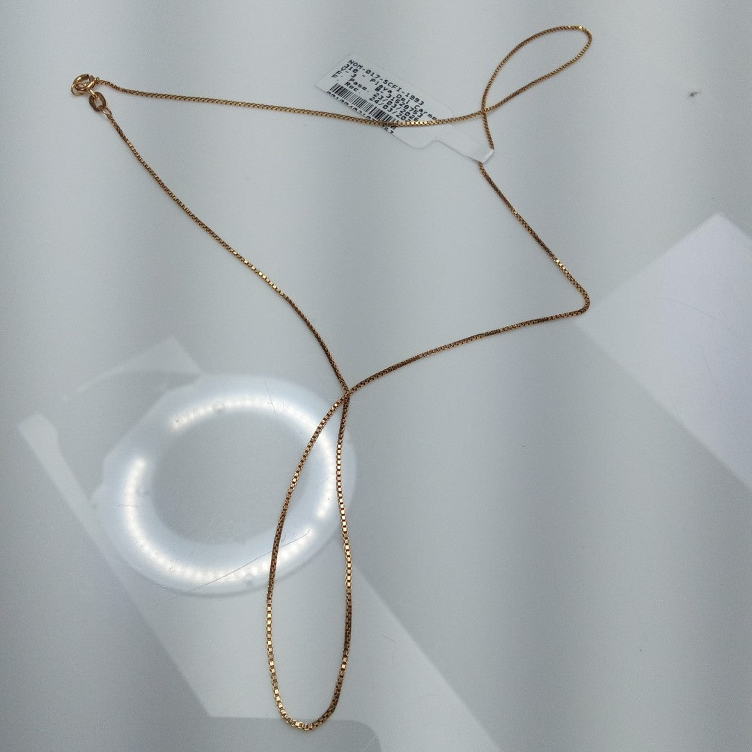CADENA ORO 14 K 2.5 GRMS (SEMINUEVO)