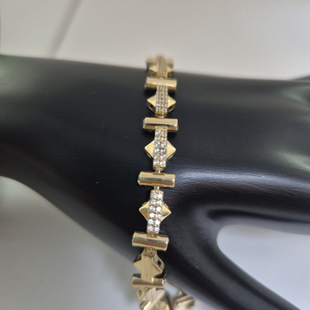 PULSERAS DAMA ORO 10K 9.8 (NUEVO)