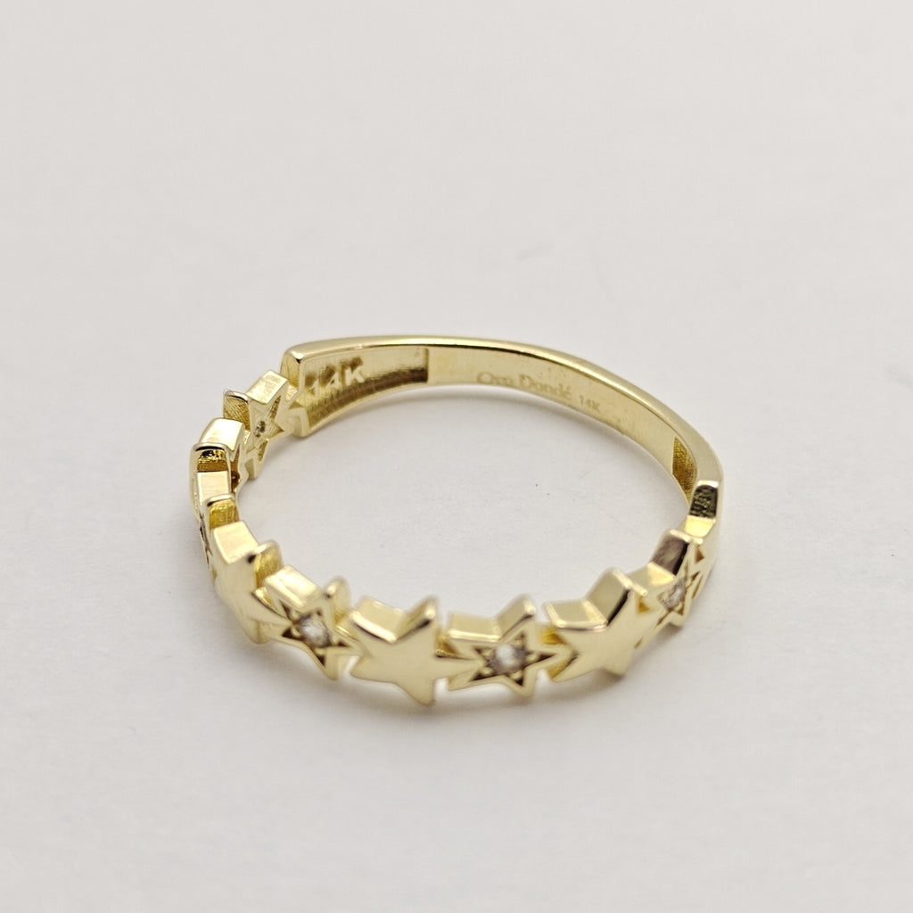 ANILLOS DAMA ORO 14K 2 (NUEVO)