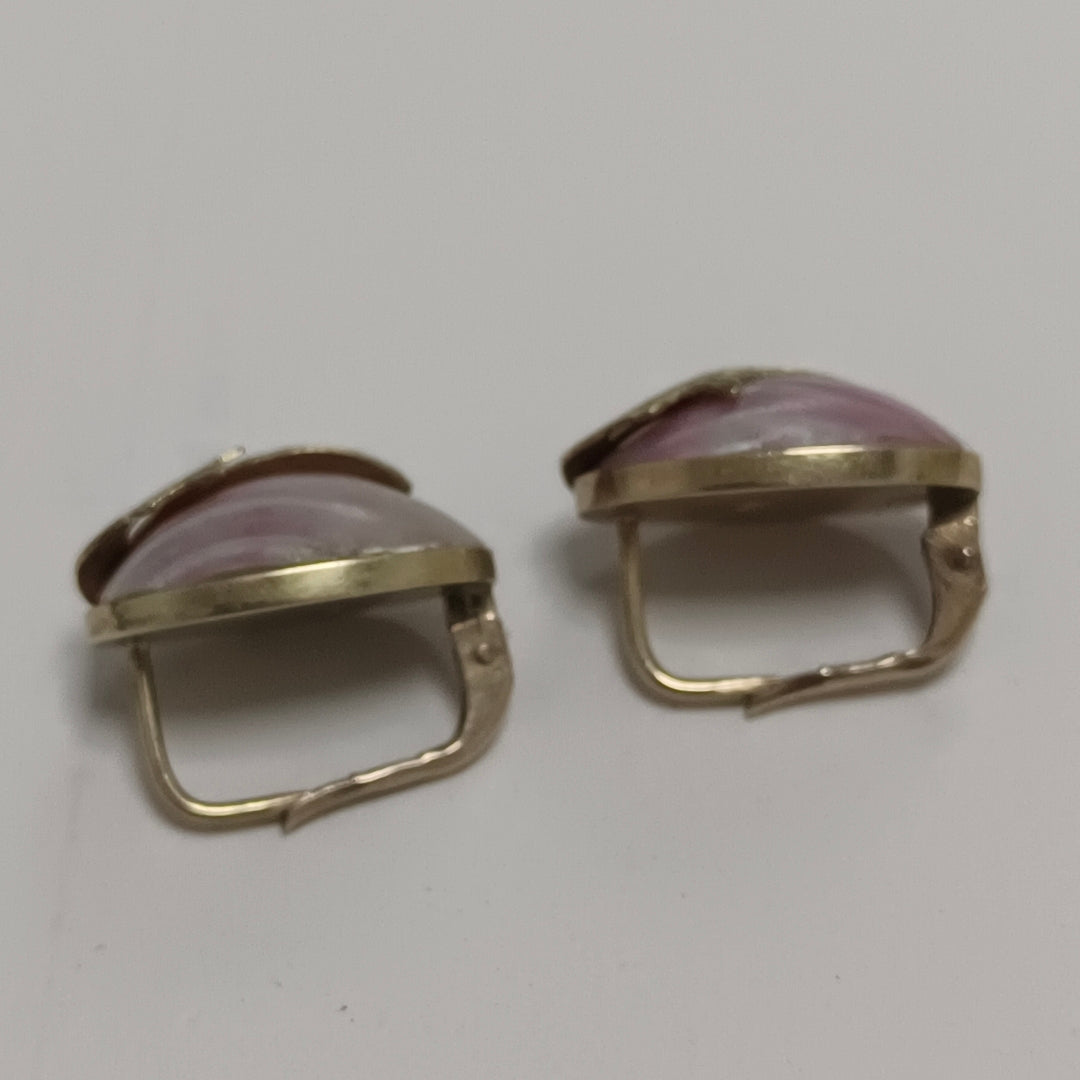 ARETES PAR ORO 14 K 3,90 GRMS (SEMINUEVO)