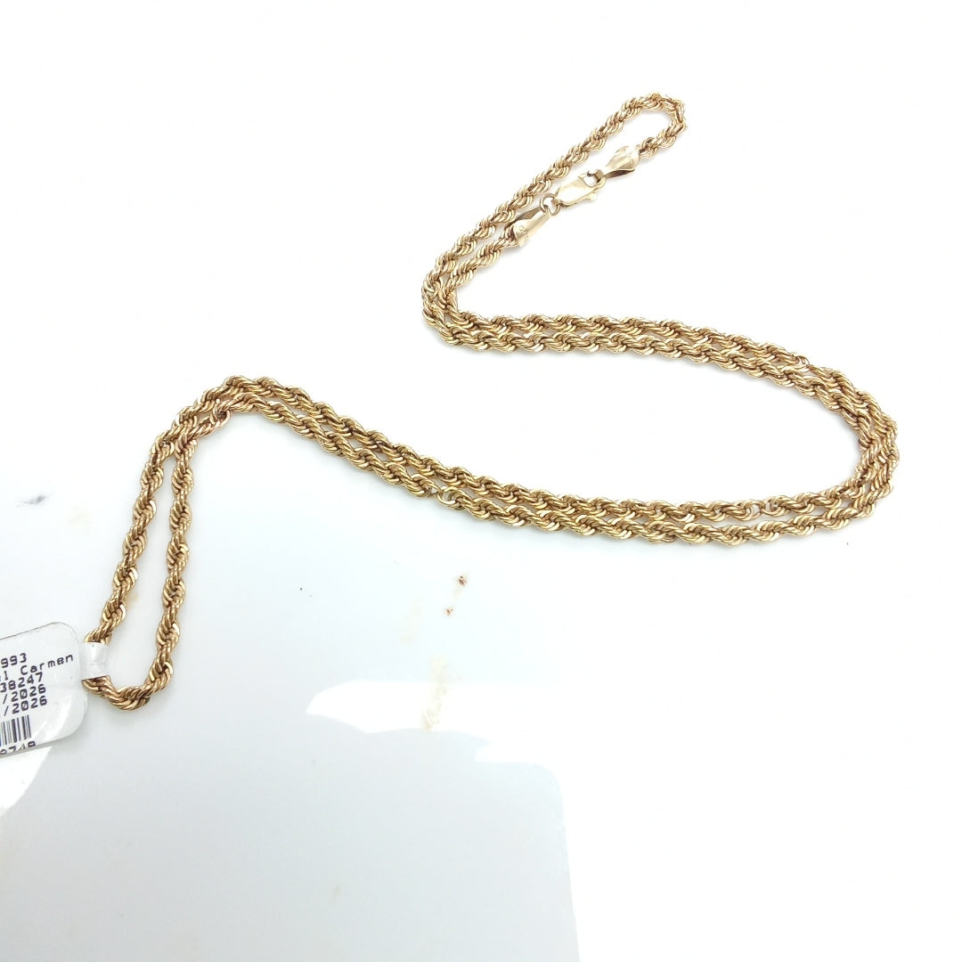 CADENA ORO 10 K 19 GRMS (SEMINUEVO)