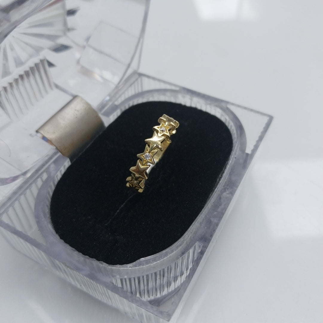 ANILLOS DAMA ORO 14K 2 (NUEVO)