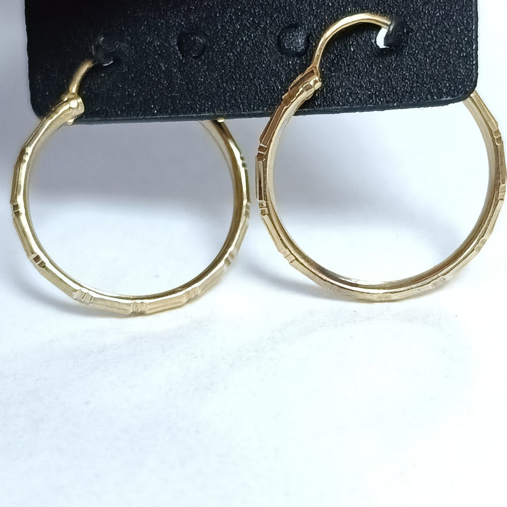 ARRACADAS PAR ORO 10 K 1,60 GRMS (SEMINUEVO)