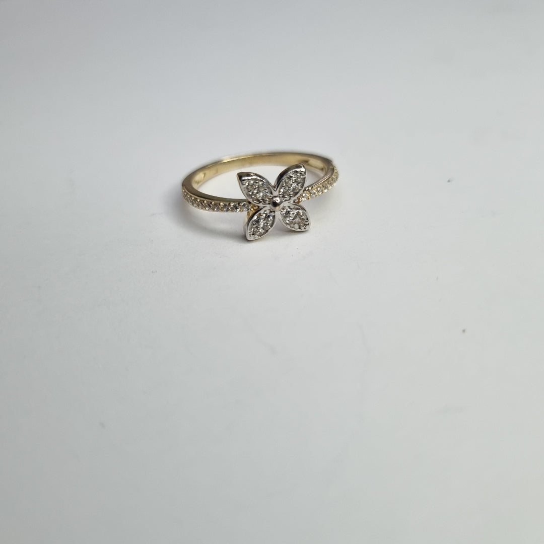 ANILLOS DAMA ORO 14K 2 (NUEVO)