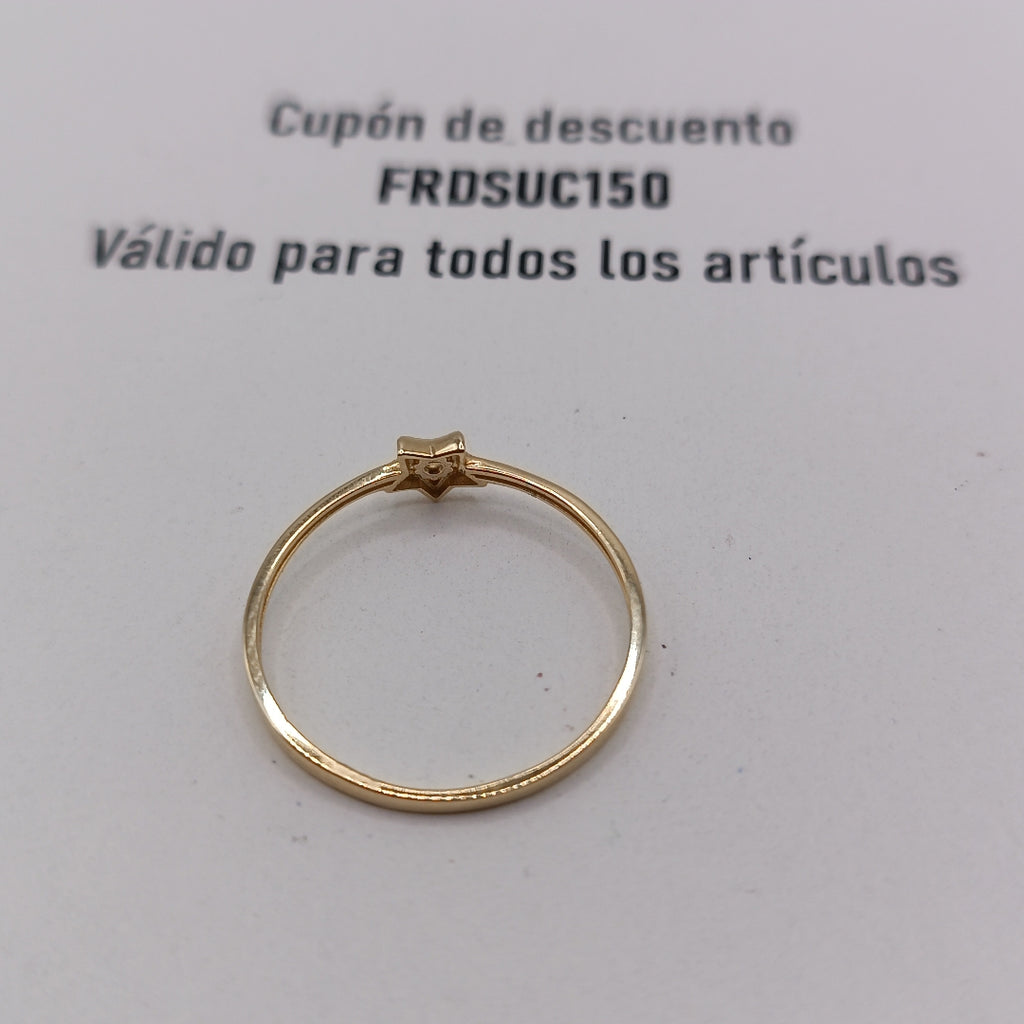 ANILLOS DAMA ORO 14K 0.9 (NUEVO)