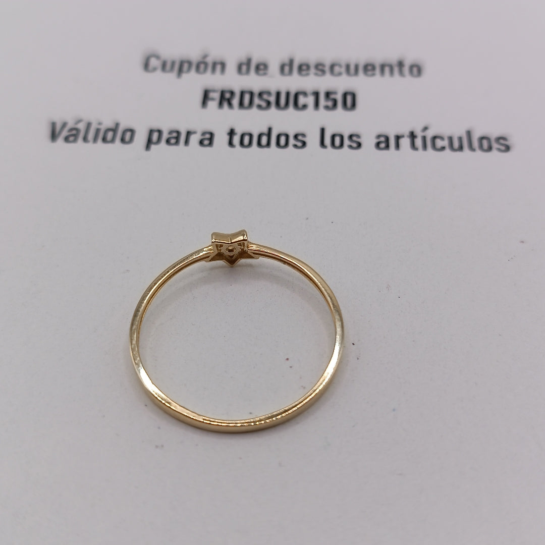 ANILLOS DAMA ORO 14K 0.9 (NUEVO)