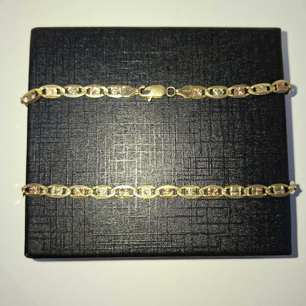 CADENA ORO COMBINADO 14 K 9,70 GRMS (SEMINUEVO)