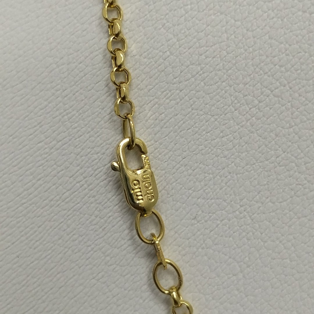 GARGANTILLAS ORO 10K 4 (NUEVO)