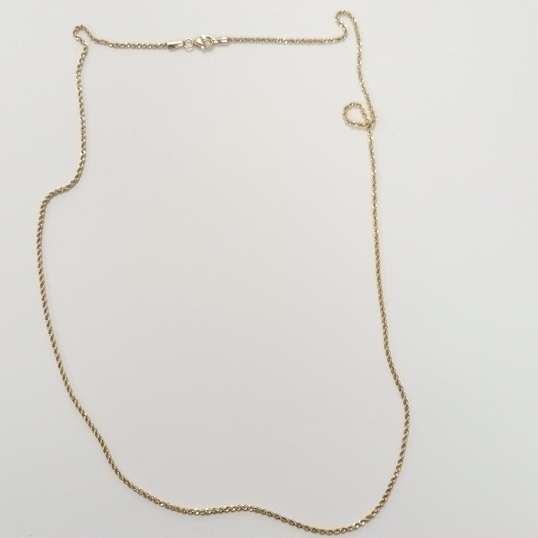 CADENA ORO 14 K 3.4 GRMS (SEMINUEVO)