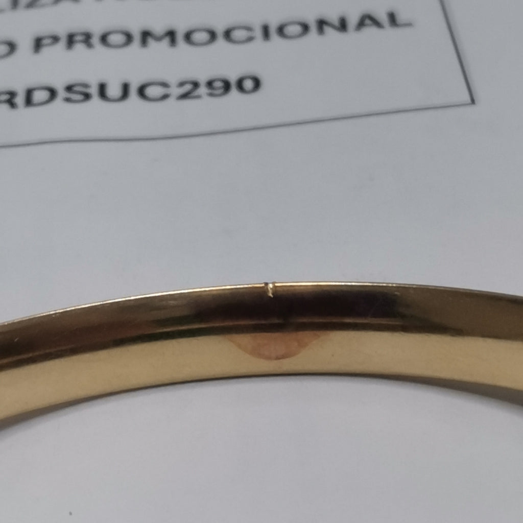 PULSERA RIGIDA ORO 14 K 9.2 GRMS (SEMINUEVO)