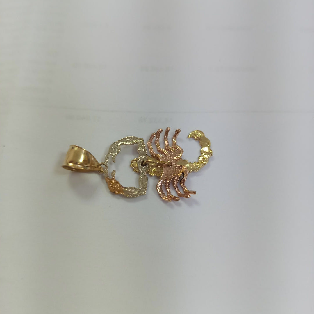 DIJE ORO, RODIADO 14 K 4.1 GRMS (SEMINUEVO)