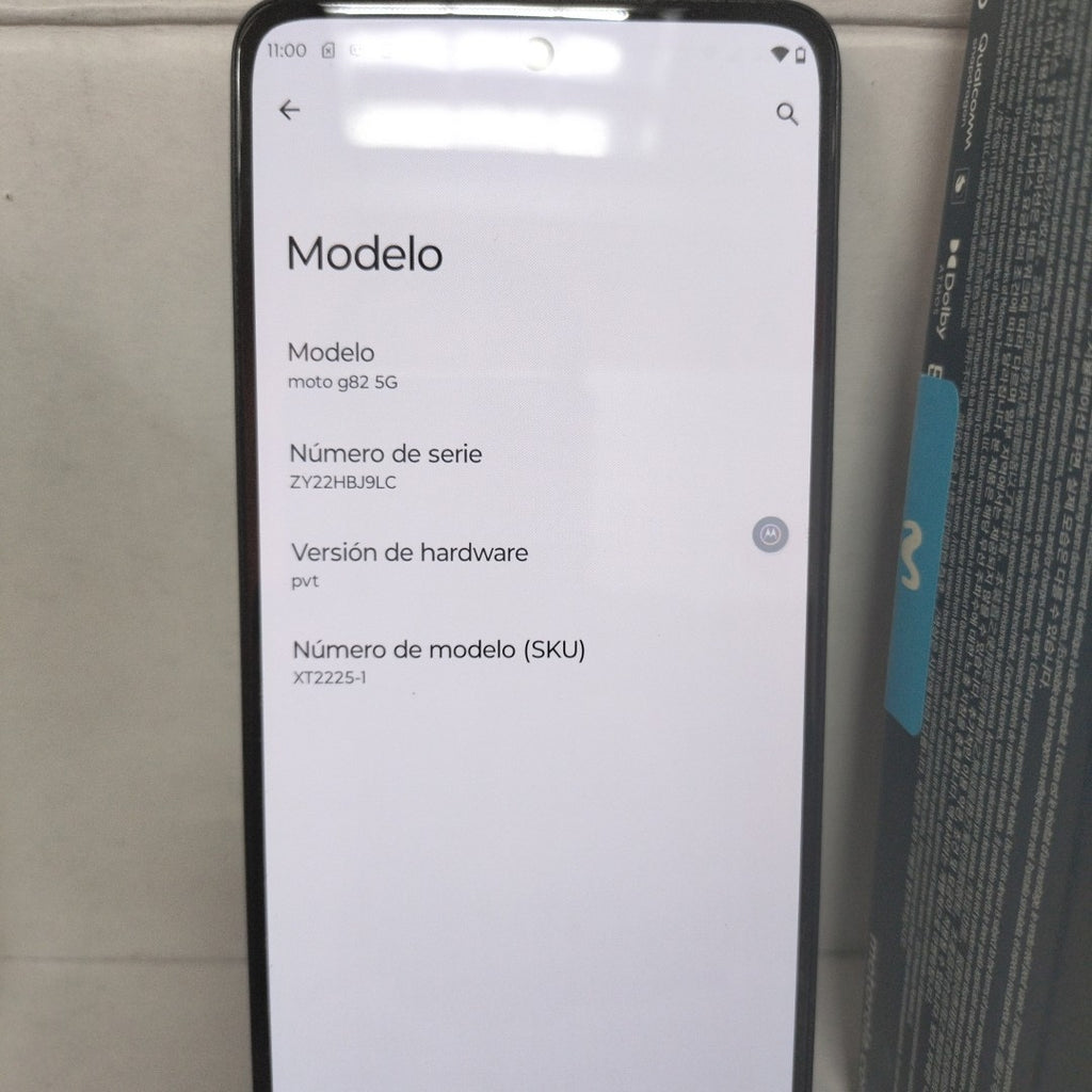 CELULAR MOTOROLA MOTO G82 XT2225-1 128 GB 6 GB RAM (SEMINUEVO)