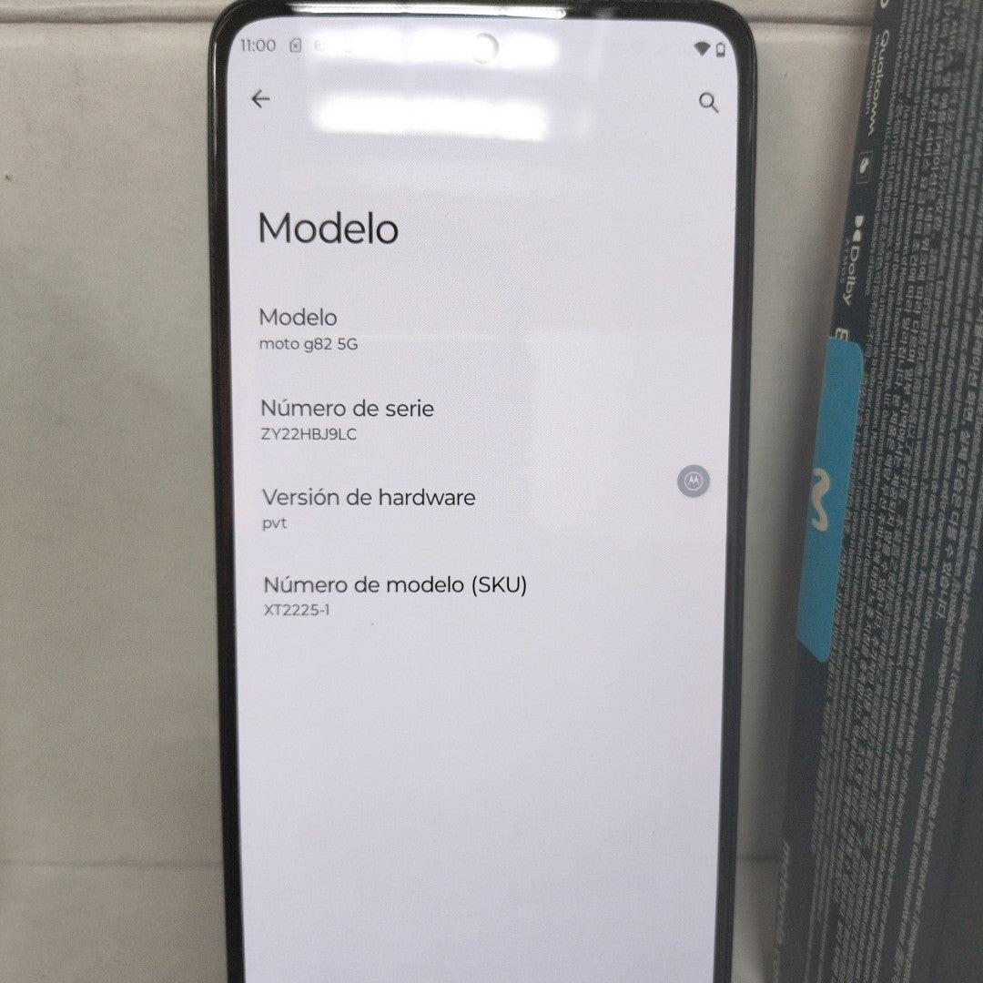 CELULAR MOTOROLA MOTO G82 XT2225-1 128 GB 6 GB RAM (SEMINUEVO)