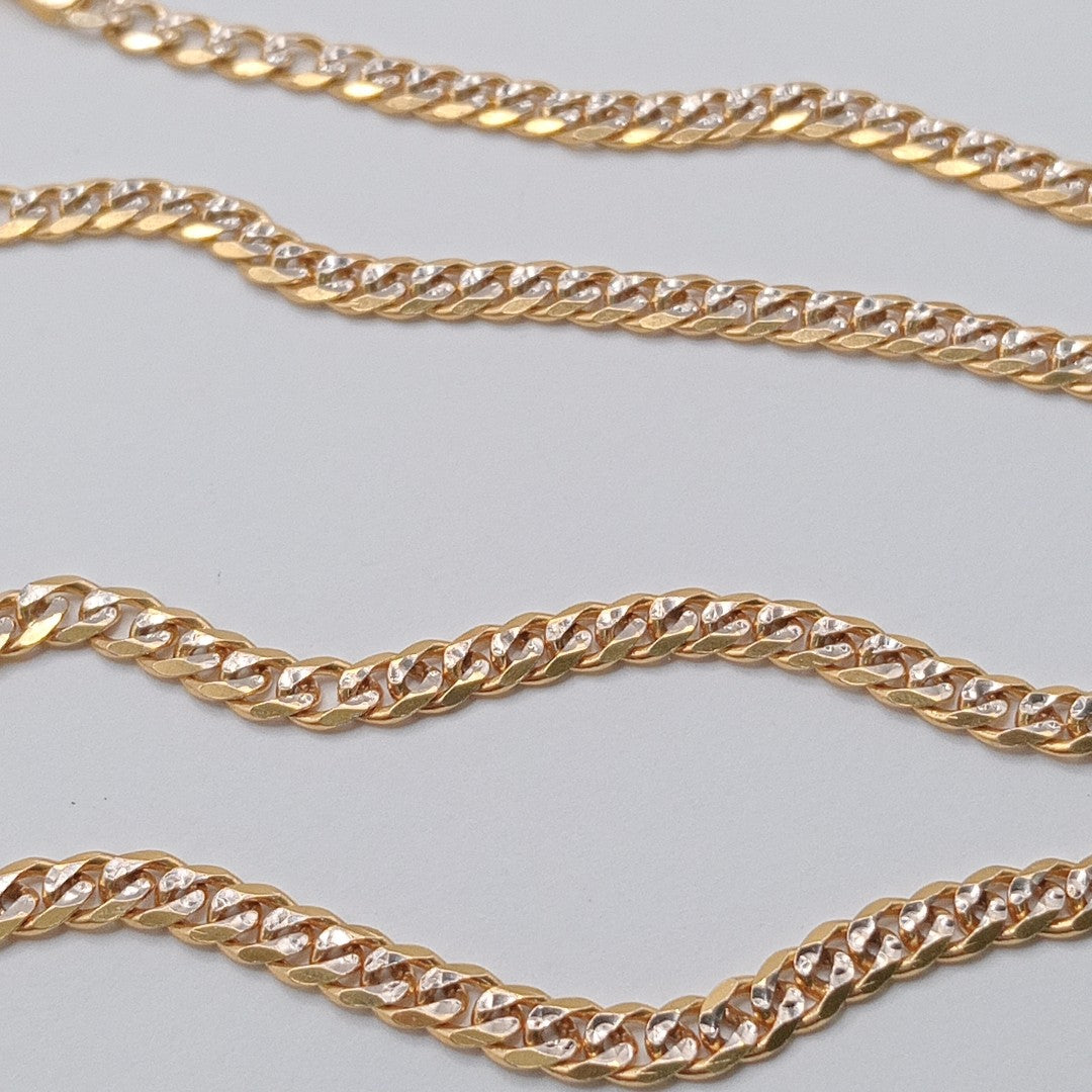CADENA ORO,RODIADO 10 K 13,60 GRMS (SEMINUEVO)