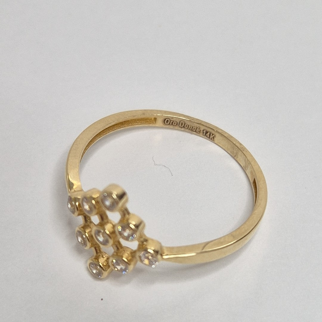 ANILLOS DAMA ORO 14K 1.5 (NUEVO)