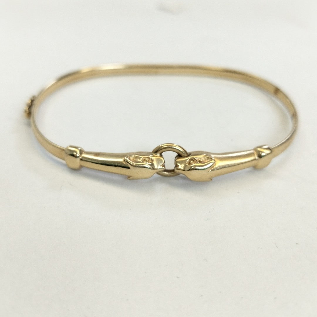 PULSERA RIGIDA ORO 12 K 8.6 GRMS (SEMINUEVO)