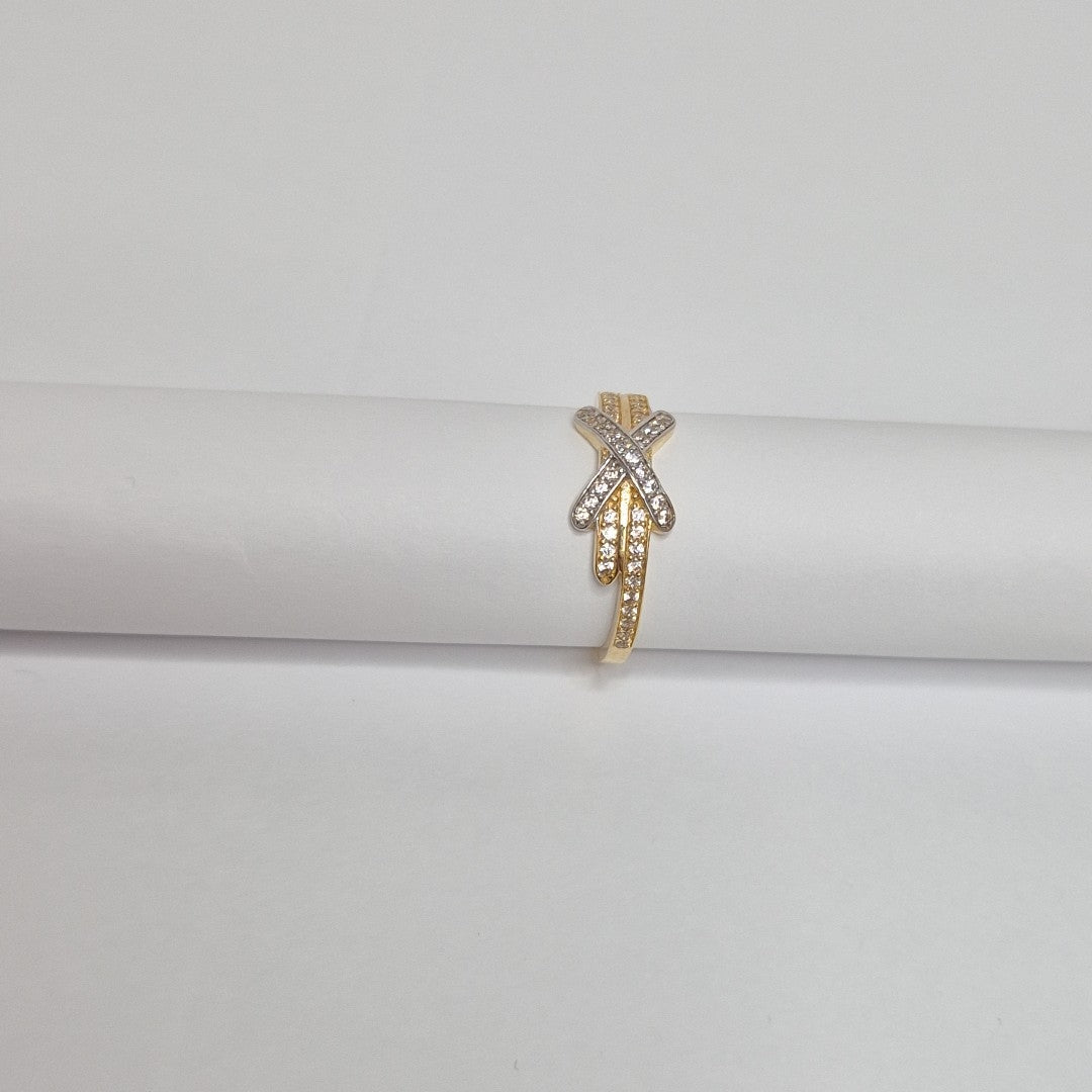 ANILLOS DAMA ORO 14K 2 (NUEVO)