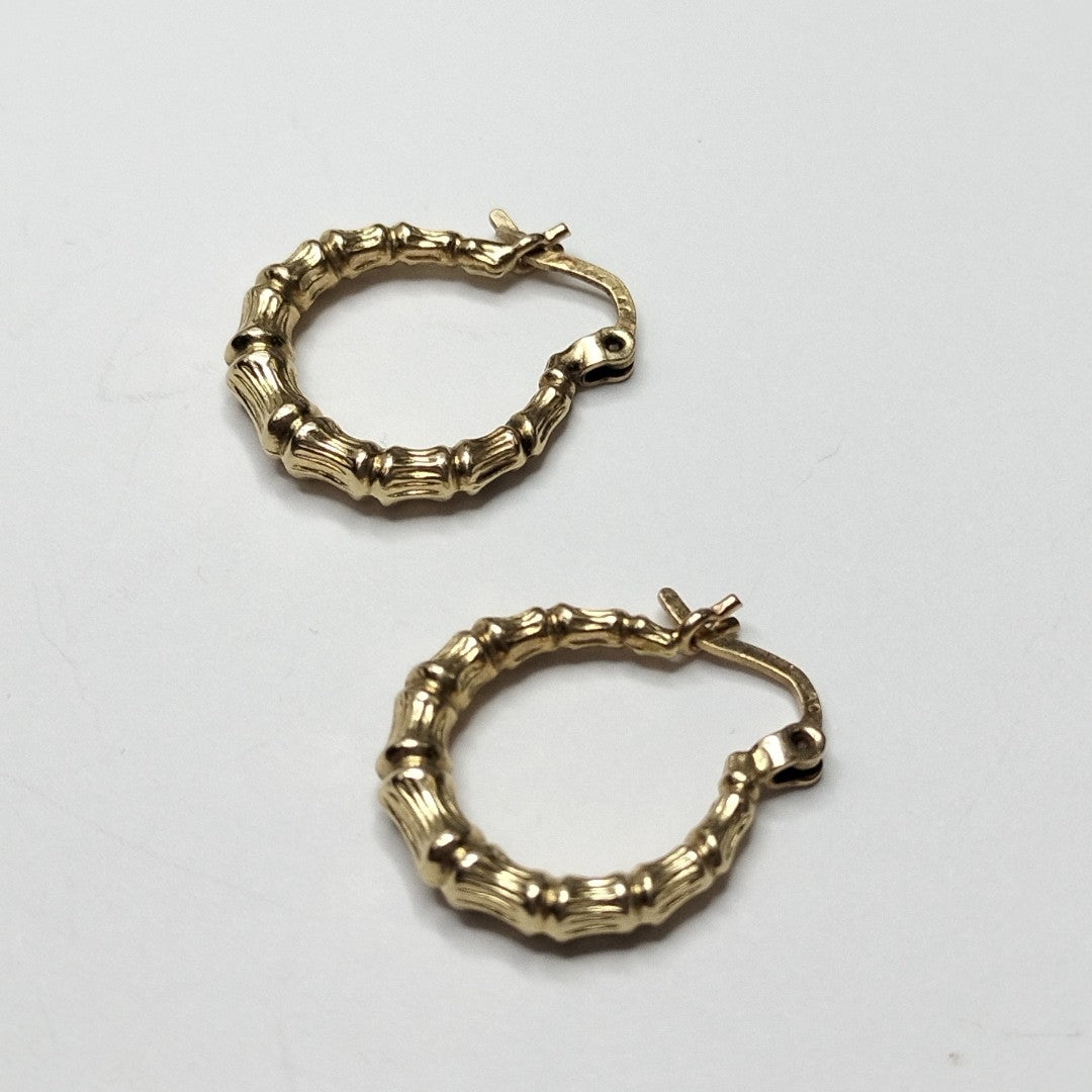 ARRACADAS PAR ORO 14 K 1.2 GRMS (SEMINUEVO)