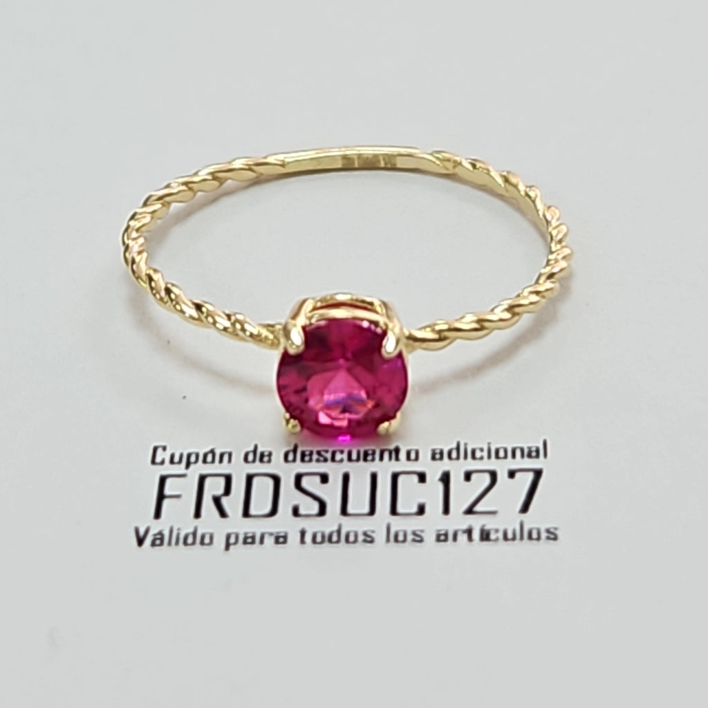 ANILLOS DAMA ORO 14K 1 (NUEVO)