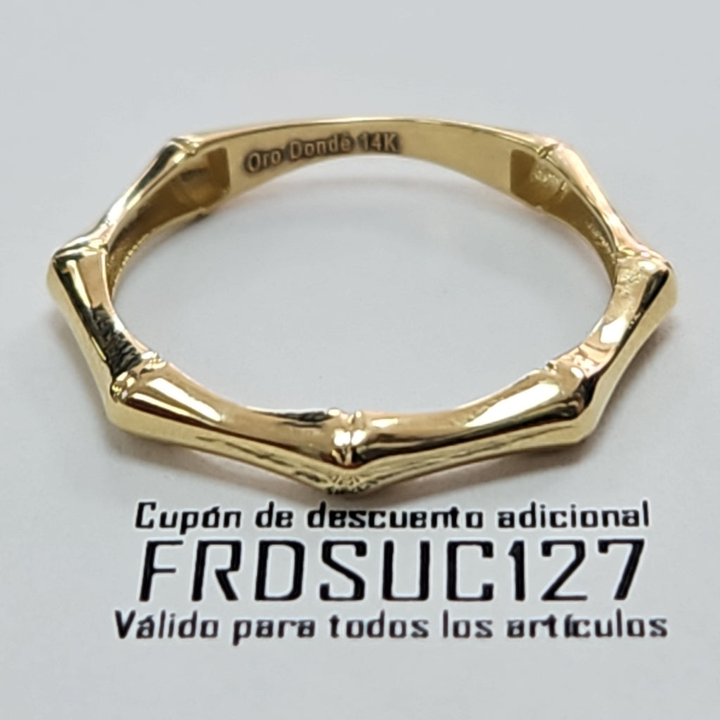 ANILLOS DAMA ORO 14K 1.2 (NUEVO)