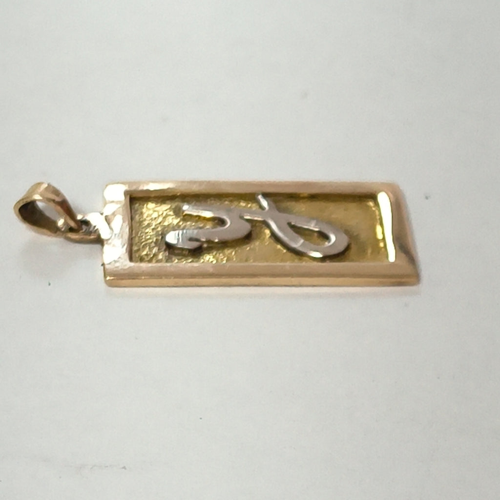 DIJE ORO 8 K 3.2 GRMS (SEMINUEVO)