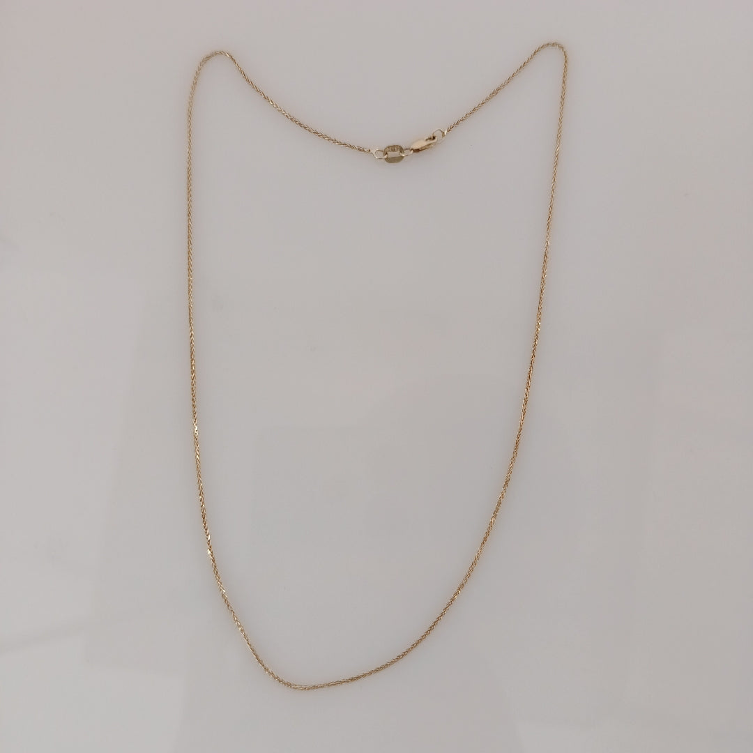 CADENA ORO 14 K 2.2 GRMS (SEMINUEVO)