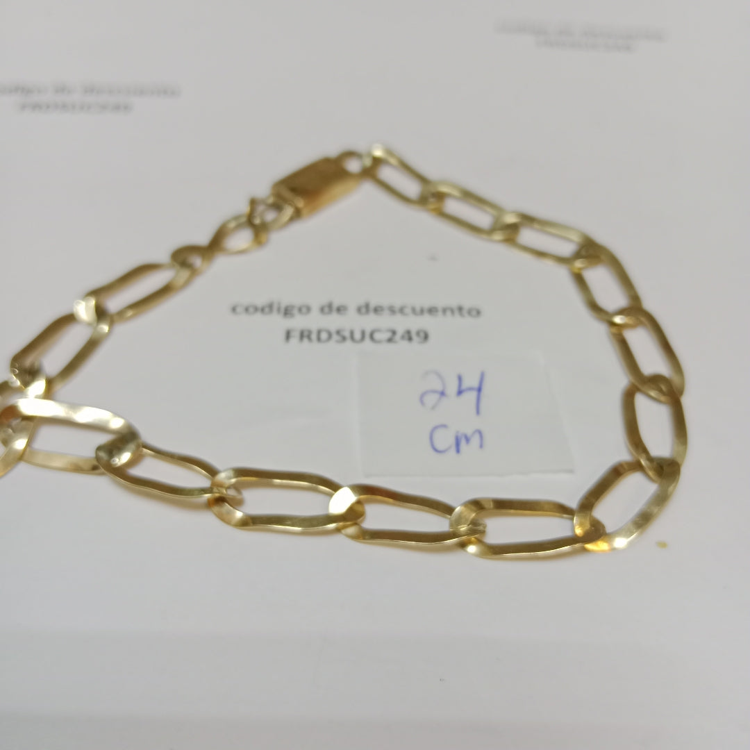 PULSERA ORO 10 K 6.4 GRMS (SEMINUEVO)
