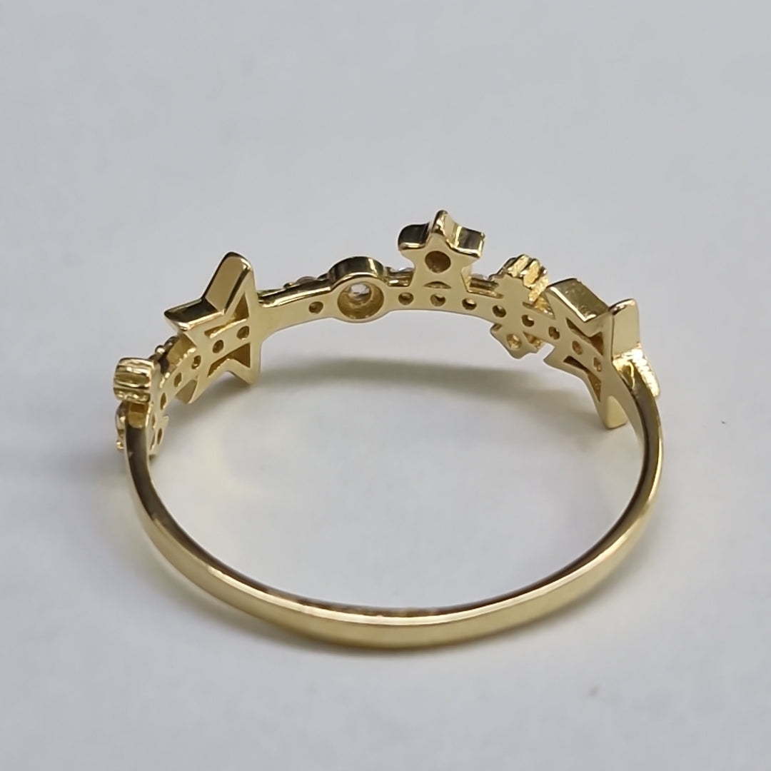 ANILLOS DAMA ORO 14K 1.5 (NUEVO)