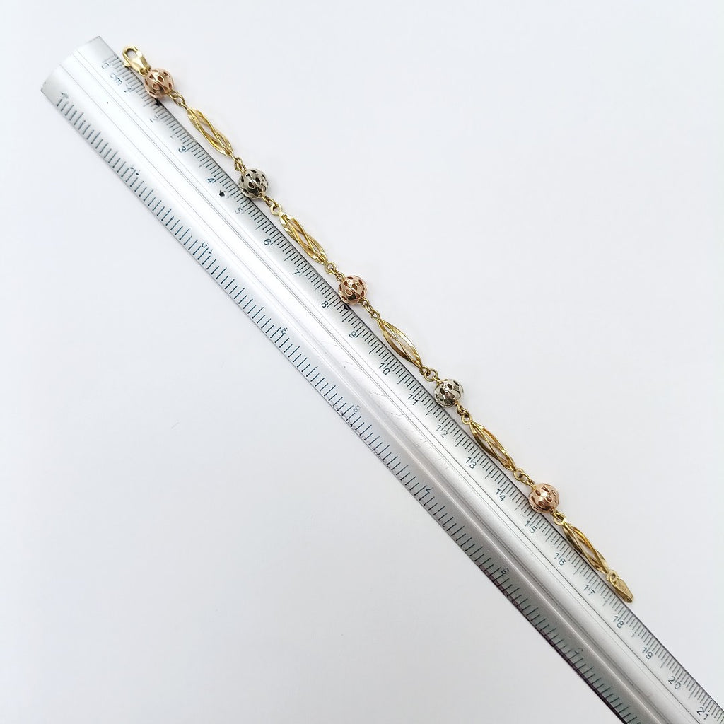 PULSERA ORO 14 K 4 GRMS (SEMINUEVO)
