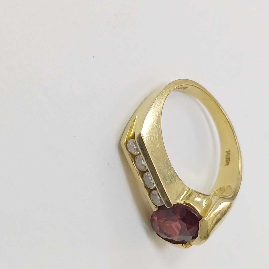 ANILLO ORO 14 K 5,90 GRMS (SEMINUEVO)