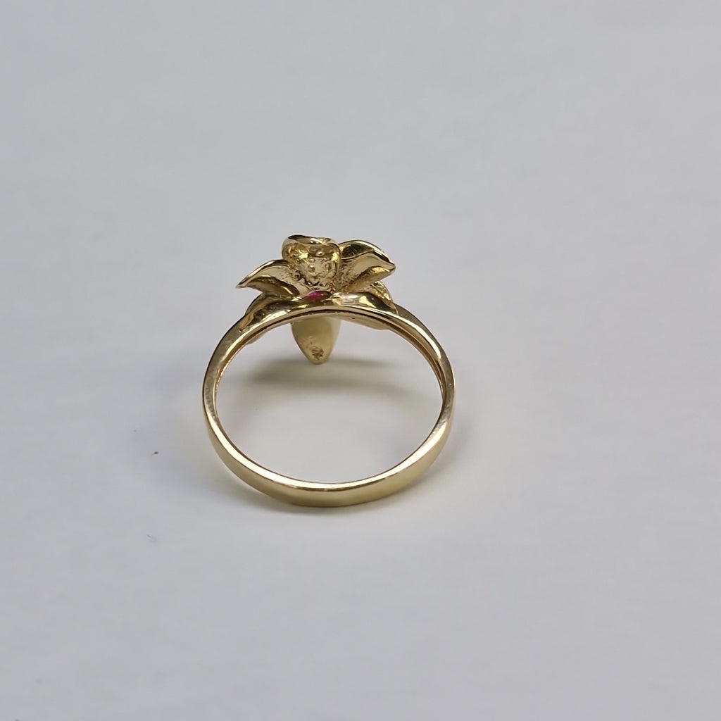 ANILLOS DAMA ORO 14K 3 (NUEVO)