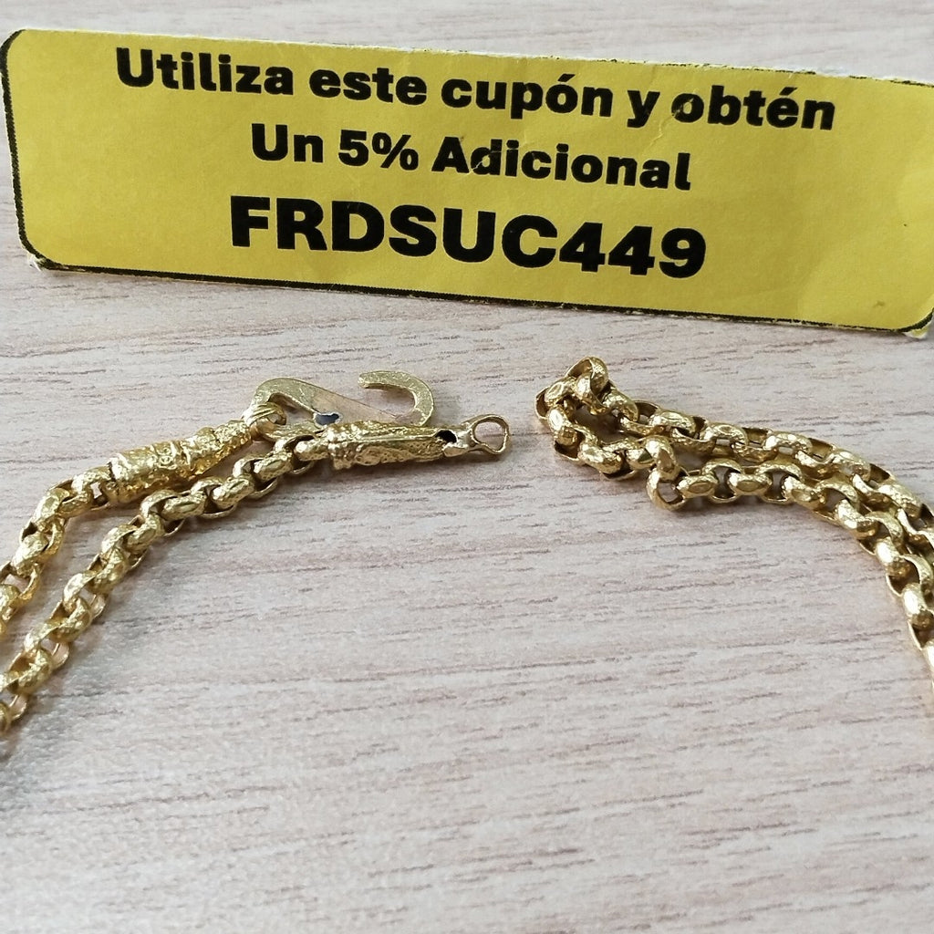 CADENA ORO 24K 15.4 GRMS (SEMINUEVO)