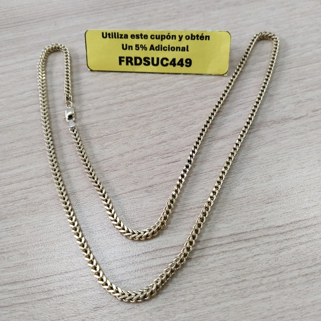 CADENA ORO 10 K 9.9 GRMS (SEMINUEVO)