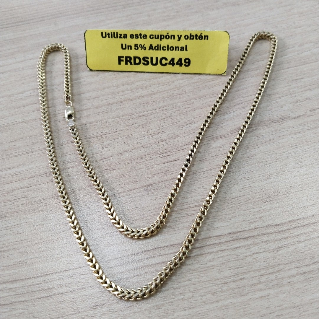 CADENA ORO 10 K 9.9 GRMS (SEMINUEVO)